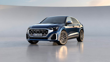 Картинка 2023+audi+sq8+tfsi автомобили audi синий