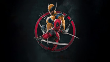 Картинка deadpool+&+wolverine++ +2024+ кино+фильмы deadpool+&+wolverine дэдпул и росомаха комиксы компания marvel comics фантастика боевик комедия райан рейнольдс хью джекман