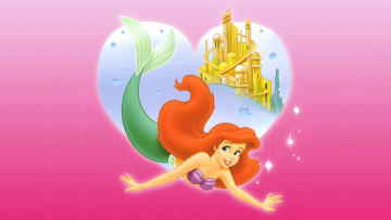 обоя мультфильмы, the little mermaid, the, little, mermaid