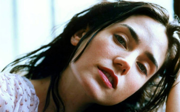 обоя девушки, jennifer connelly, актриса, брюнетка, лицо