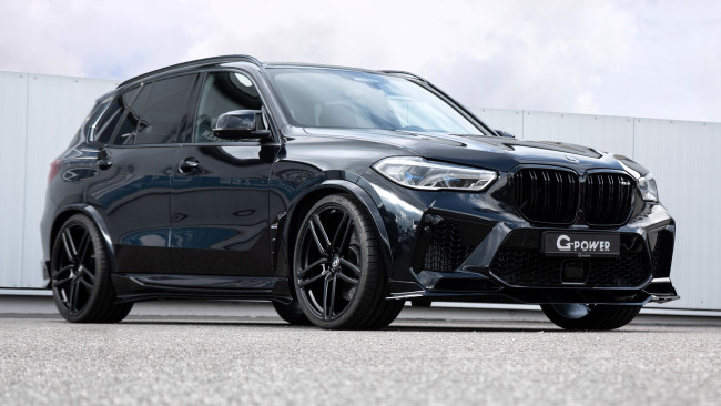 Обои картинки фото g-power bmw x5 m typhoon s, автомобили, bmw, черный