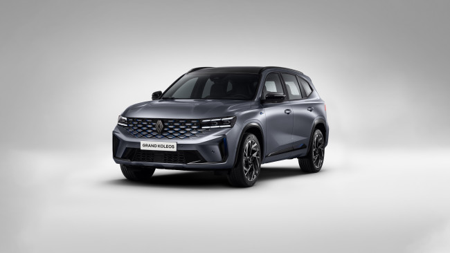 Обои картинки фото renault grand koleos e-tech full hybrid esprit alpine 2024, автомобили, renault, grand, koleos, e-tech, полностью, гибридный