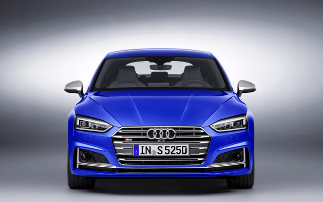 Обои картинки фото audi s5 sportback 2018, автомобили, audi, синий