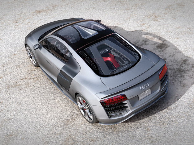 Обои картинки фото audi, r8, v12, tdi, concept, 2008, автомобили