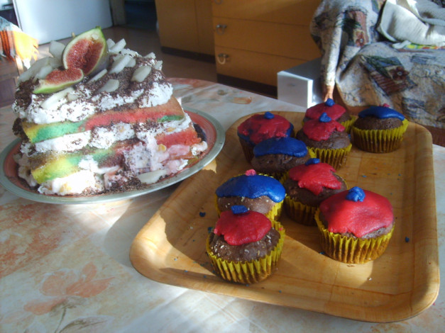 Обои картинки фото еда, пирожные, кексы, печенье