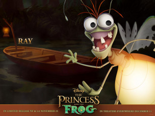 обоя принцесса, лягушка, мультфильмы, the, princess, and, frog