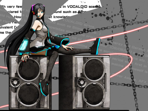 Обои картинки фото аниме, vocaloid