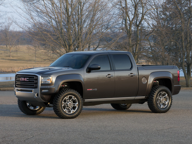 Обои картинки фото gmc, sierra, all, terrain, hd, concept, автомобили, gm