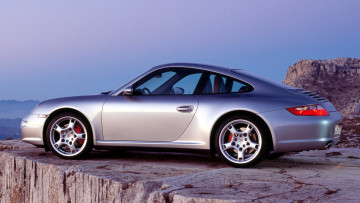 обоя porsche, 911, carrera, автомобили, германия, спортивные, элитные, dr, ing, h, c, f, ag