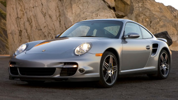 обоя porsche, 911, turbo, автомобили, элитные, dr, ing, h, c, f, ag, германия, спортивные