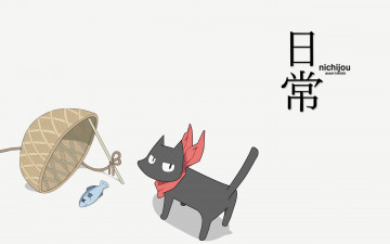 Картинка аниме monster+musume+no+iru+nichijou кошка