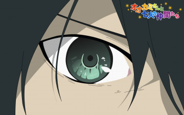 Картинка аниме ookami-san+to+shichinin+no+nakama-tachi глаз