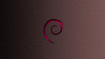 Картинка компьютеры linux коричневый текстура клетка