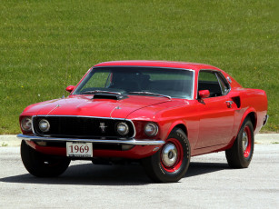 Картинка mustang 428 cobra jet sportsroof автомобили