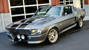 обоя автомобили, mustang, shelby, 1968, ford, eleanor, gt500e