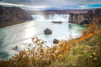 Картинка природа водопады водопад исландия water waterfall iceland nature вода