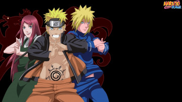 Картинка аниме naruto kisi86 uzumaki namikaze minato kushina shippuden