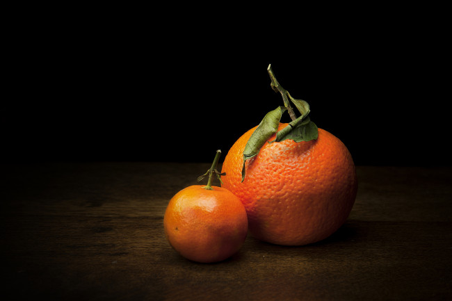 Обои картинки фото еда, цитрусы, апельсин, мандарин