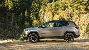 обоя jeep compass limited 2017, автомобили, jeep, compass, limited, 2017