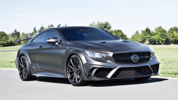 Картинка mansory+mercede-benzs+s63+amg+coupe+black+edition+2015 автомобили mercedes-benz mansory s63 amg coupe black edition 2015