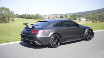 Картинка mansory+mercedes-benz+s63+amg+coupe+black+edition+2015 автомобили mercedes-benz mansory s63 amg coupe black edition 2015