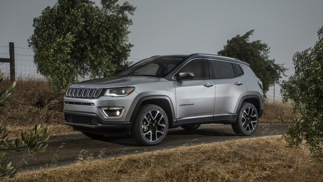 Обои картинки фото jeep compass limited 2017, автомобили, jeep, compass, limited, 2017