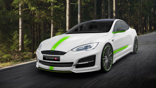 Обои картинки фото mansory tesla model s 2015, автомобили, tesla, mansory, model, s, 2015