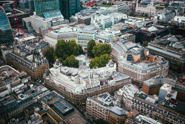 Обои картинки фото города, лондон , великобритания, город, панорама, англия, лондон