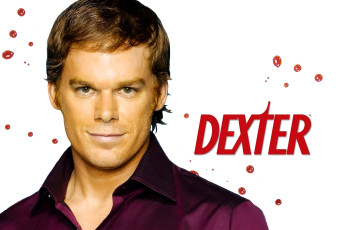 Картинка кино+фильмы dexter декстер лицо рубашка маньяк кровь