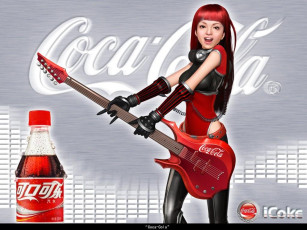 обоя бренды, coca, cola