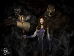 Картинка 3д графика fantasy фантазия trolls