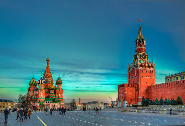 Обои картинки фото red square, города, москва , россия, площадь, столица