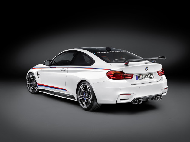 Обои картинки фото автомобили, bmw, m4, coupе, m, performance, accessories, f82, 2014г, светлый