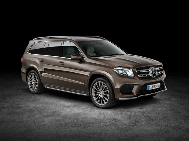 Обои картинки фото автомобили, mercedes-benz, mercedes-amg, gls, 63, 4matic, x166, 2015г