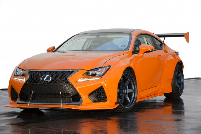 Обои картинки фото автомобили, lexus, rc, f, gordon, ting, beyond, marketing, 2015г