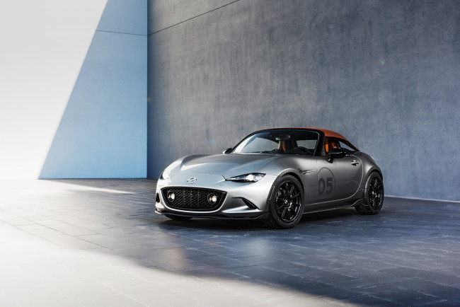 Обои картинки фото автомобили, mazda, mx-5, spyder, concept, 2015г