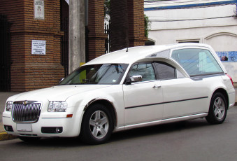 обоя chrysler 300c elegance hearse 2009, автомобили, chrysler, 300c, elegance, hearse, 2009