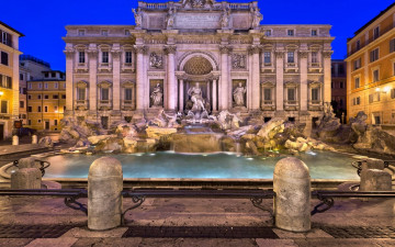 Картинка города рим +ватикан+ италия фонтан