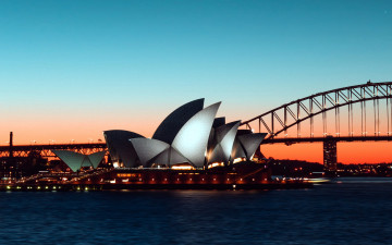 Картинка города сидней+ австралия опера