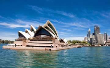 Картинка города сидней+ австралия опера