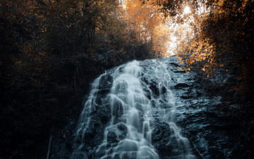 Картинка природа водопады поток вода водопад