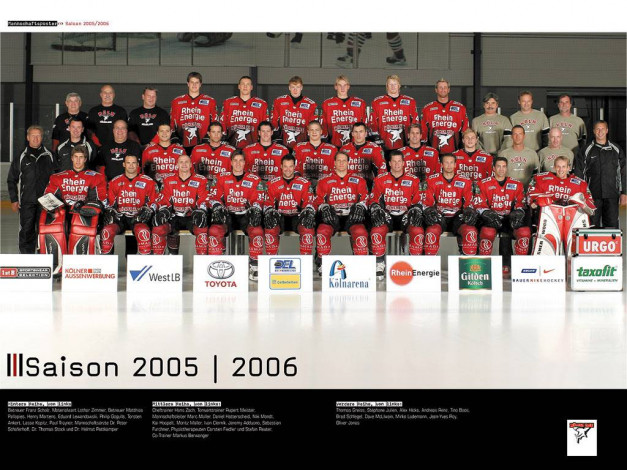 Обои картинки фото kolner, haie, 2006, спорт, хоккей