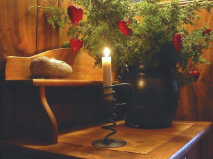 Картинка christmas candle праздничные новогодние свечи