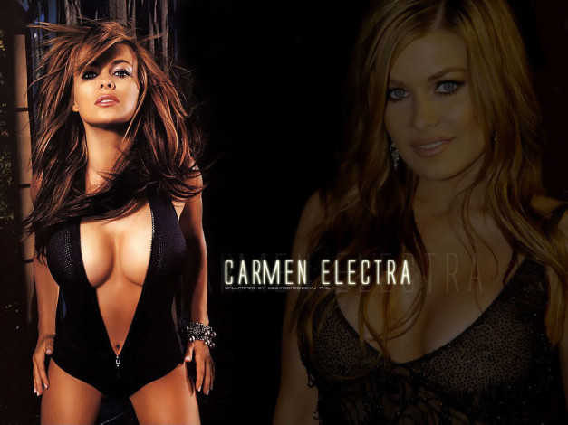 Обои картинки фото Carmen Electra, девушки