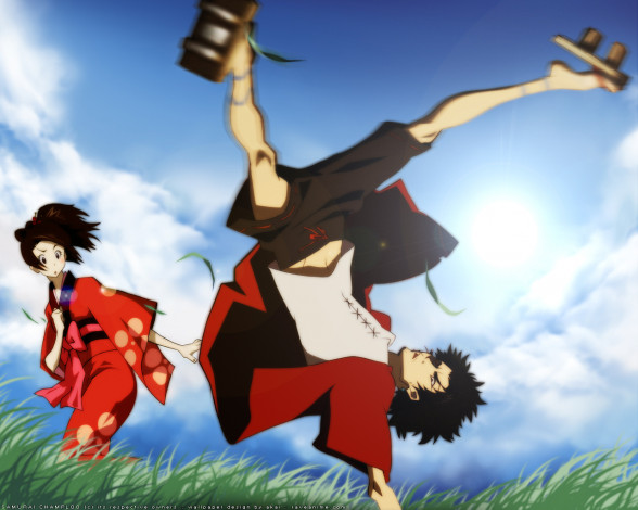 Обои картинки фото аниме, samurai, champloo