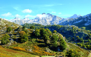 Картинка испания кангас де онис природа горы