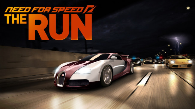 Обои картинки фото need, for, speed, видео, игры, the, run