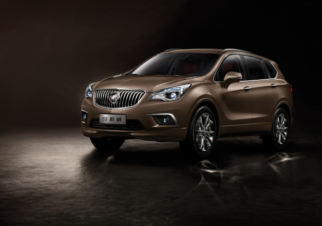 Обои картинки фото автомобили, buick, envision, cn-spec, 2014г