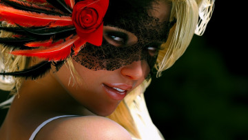 Картинка разное маски +карнавальные+костюмы черная маска перья