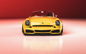 Картинка chevrolet+corvette+c1-c7 автомобили виртуальный+тюнинг chevrolet corvette c1 c7 американская классика и мощь